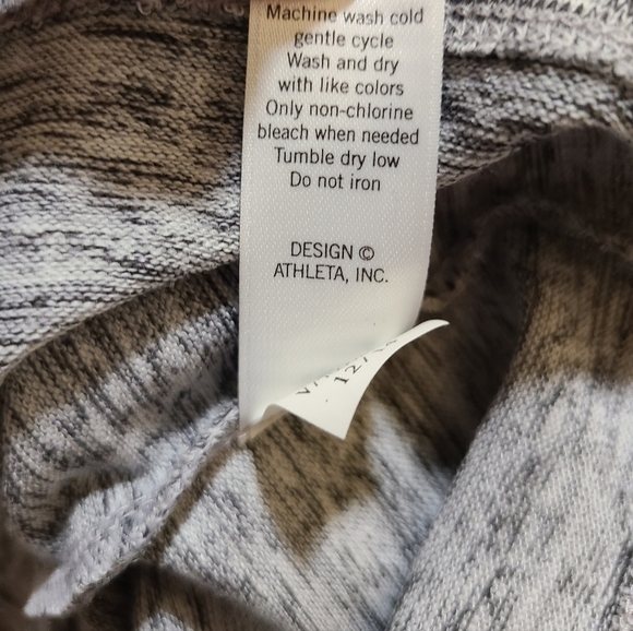 Athleta Destiny Techie Sweater Dress Heather Gray - Picture 9 of 11